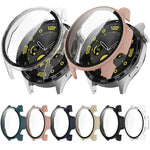 Custodia protettiva per orologio integrata in PC + pellicola temperata, For Huawei Watch GT 4 46mm