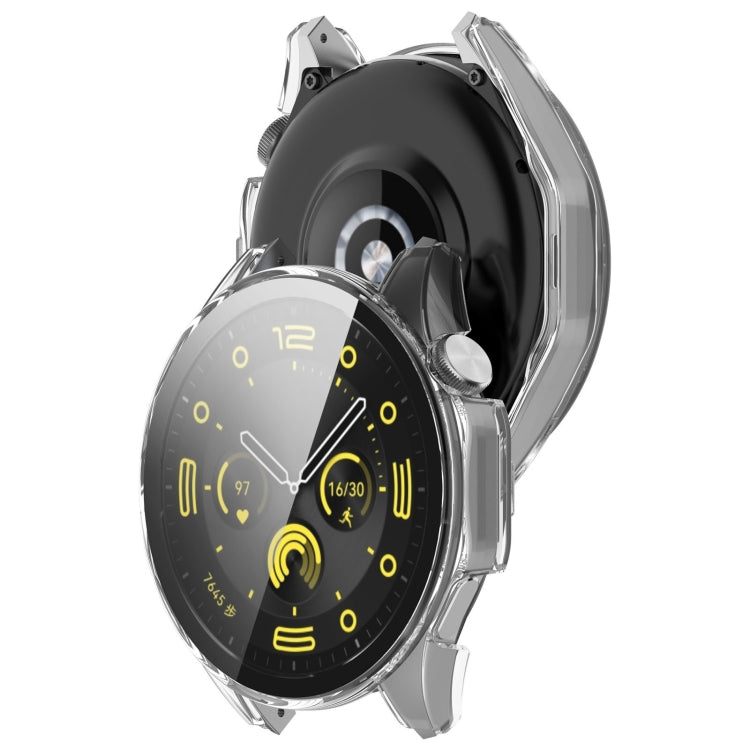 Custodia protettiva per orologio integrata in PC + pellicola temperata, For Huawei Watch GT 4 46mm