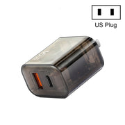 Caricabatterie super veloce completamente compatibile USB 45PQ 45 W PD25W + QC3.0 20 W USB, presa americana, US Plug