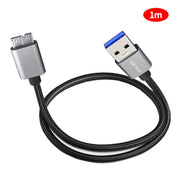 Cavo JUNSUNMAY USB 3.0 maschio a Micro-B compatibile con il disco rigido della fotocamera Samsung, 0.3m, 1m, 2m, 3m, 5m
