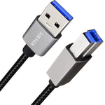 Cavo JUNSUNMAY USB 3.0 maschio a USB 3.0 maschio compatibile con docking station, 0.3m, 1m, 2m