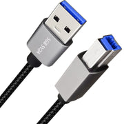 Cavo JUNSUNMAY USB 3.0 maschio a USB 3.0 maschio compatibile con docking station, 0.3m, 1m, 2m