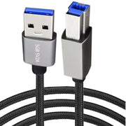 Cavo JUNSUNMAY USB 3.0 maschio a USB 3.0 maschio compatibile con docking station, 0.3m, 1m, 2m