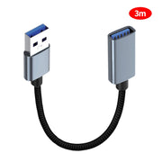 JUNSUNMAY 2A USB 3.0 maschio a femmina cavo di prolunga cavo dati di ricarica ad alta velocità, 0.3m, 1m, 2m, 3m, 5m
