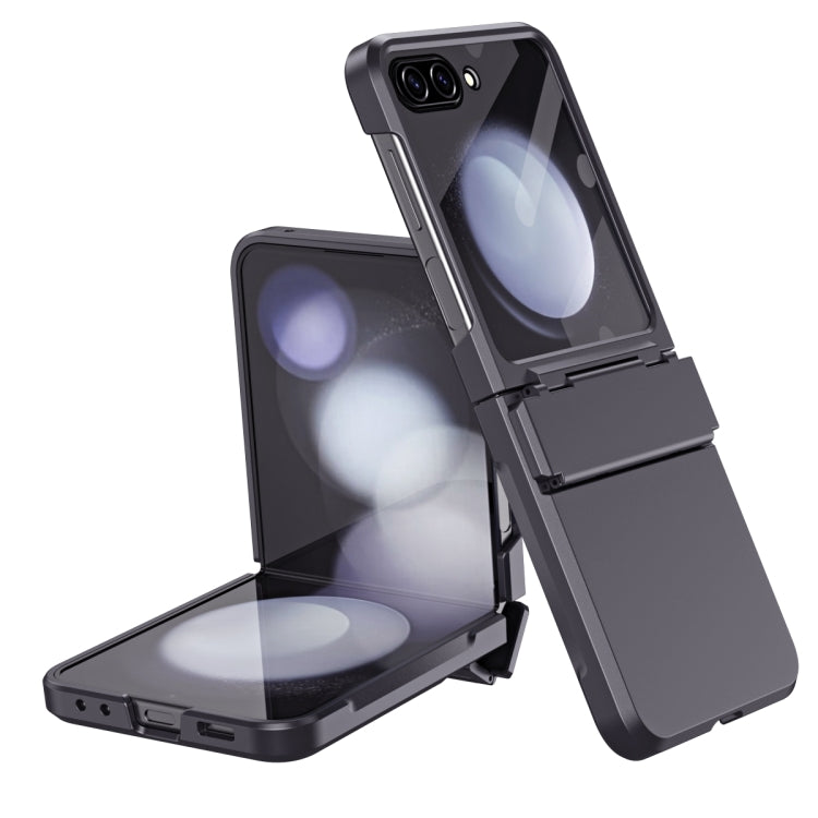Custodia per telefono antiurto con cerniera integrale con pellicola diamantata, For Galaxy Z Flip8 5G, For Galaxy Z Flip7 FE / Flip6, For Galaxy Z Flip7 5G, For Galaxy Z Flip5 5G