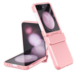 Custodia per telefono antiurto con cerniera integrale con pellicola diamantata, For Galaxy Z Flip8 5G, For Galaxy Z Flip7 FE / Flip6, For Galaxy Z Flip7 5G, For Galaxy Z Flip5 5G
