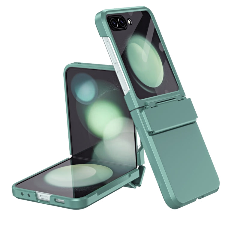 Custodia per telefono antiurto con cerniera integrale con pellicola diamantata, For Galaxy Z Flip8 5G, For Galaxy Z Flip7 FE / Flip6, For Galaxy Z Flip7 5G, For Galaxy Z Flip5 5G