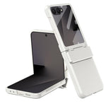 Custodia per telefono antiurto con cerniera integrale con pellicola diamantata, For Galaxy Z Flip8 5G, For Galaxy Z Flip7 FE / Flip6, For Galaxy Z Flip7 5G, For Galaxy Z Flip5 5G