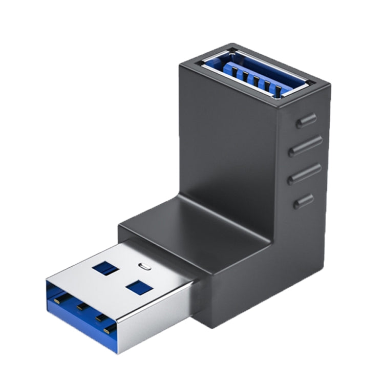 Adattatore USB 3.0 angolo 90° maschio-femmina