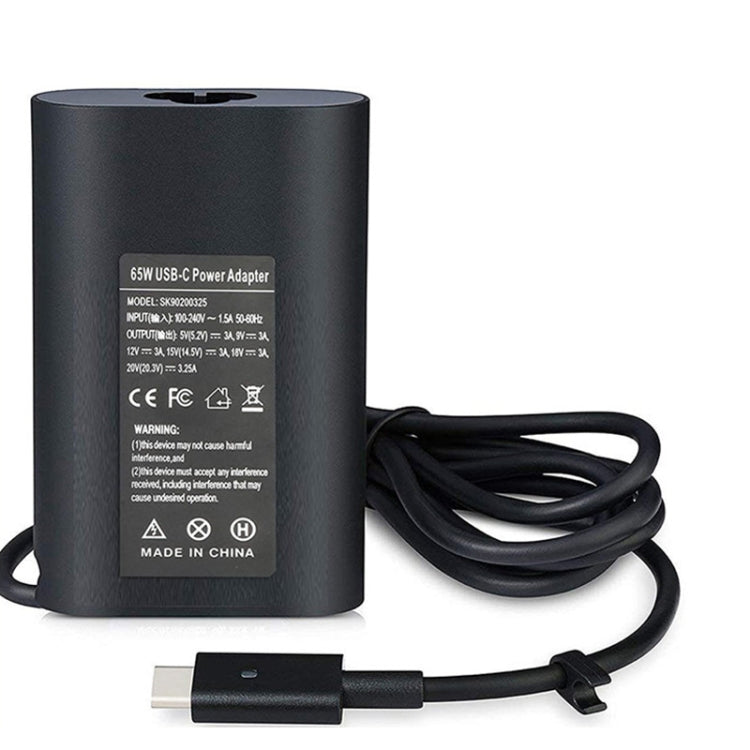 Caricatore USB-C 65W per Dell Latitude 5280 5480 5580 7390 7370