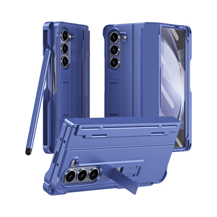 Custodia per telefono antiurto con cerniera integrale con pellicola diamantata e penna, For Galaxy Z Fold8 Ultra 5G, For Galaxy Z Fold7 5G, For Galaxy Z Fold6 5G, For Galaxy Z Fold5 5G