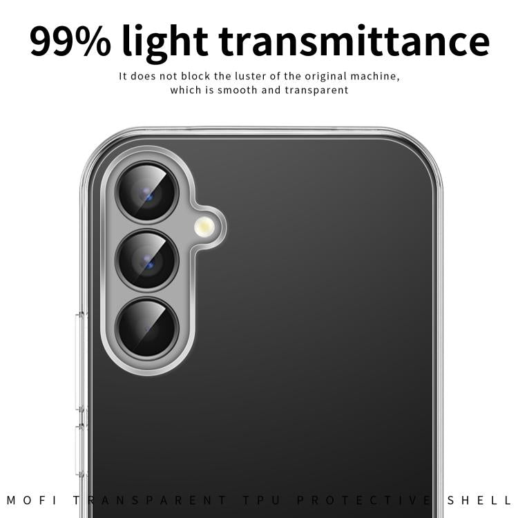 Custodia per telefono in TPU ultrasottile serie MOFI Ming, For Samsung Galaxy S26+ 5G, For Samsung Galaxy S26 Ultra 5G, For Samsung Galaxy S26 5G, For Samsung Galaxy A57 5G, For Samsung Galaxy A37 5G, For Samsung Galaxy S25 FE 5G                       ...