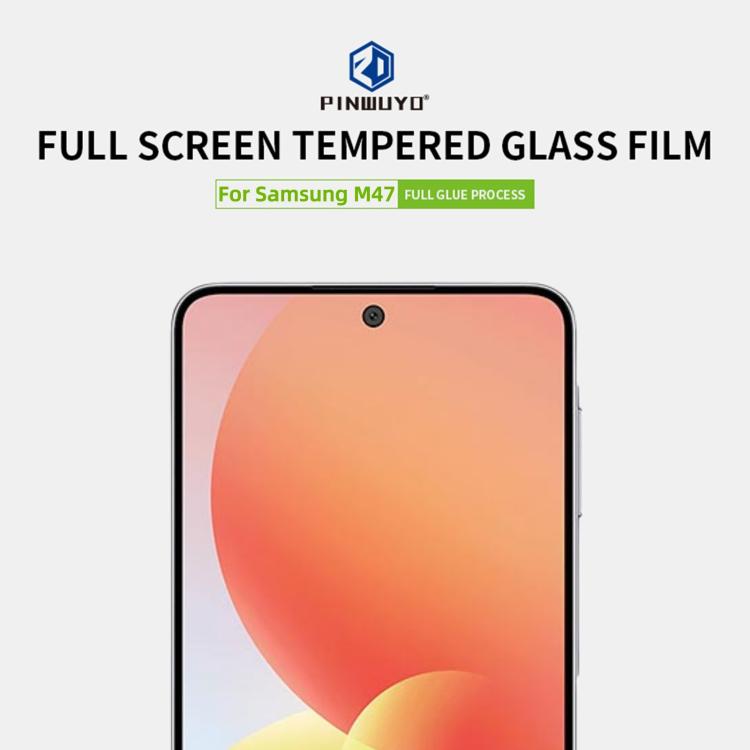 Pellicola in vetro temperato a schermo intero PINWUYO 9H 2.5D, For Galaxy M47 5G, For Galaxy Z Fold8 5G Outer Screen, For Galaxy S26 FE 5G, For Galaxy Z Fold8 Ultra 5G Outer Screen, For Galaxy Z Flip8 5G Outer Screen, For Galaxy M17e                   ...