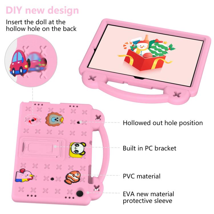 Custodia per tablet antiurto EVA per bambini con cavalletto, For Samsung Galaxy Tab A11+ 2025, For Samsung Galaxy Tab A11 2025, For Samsung Galaxy Tab A9