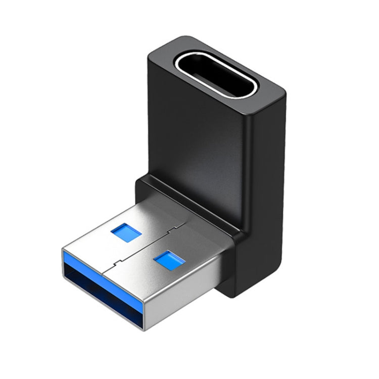 ENKAY Convertitore adattatore USB 3.0 maschio a femmina di tipo C ad angolo retto da 90 gradi, 1pcs USB to Type-C, 2pcs USB to Type-C