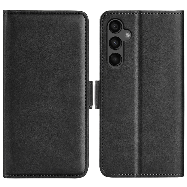 Custodia per telefono in pelle con chiusura orizzontale con fibbia magnetica su entrambi i lati, For Samsung Galaxy A15, For Samsung Galaxy A05, For Samsung Galaxy A05s, For Samsung Galaxy M36 5G / F36 5G