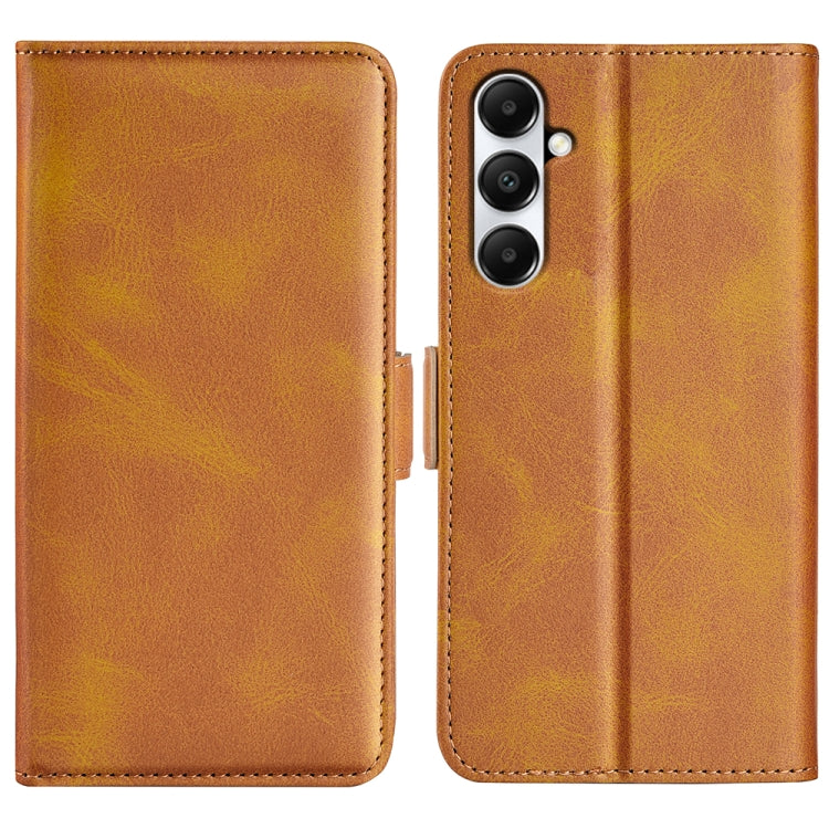 Custodia per telefono in pelle con chiusura orizzontale con fibbia magnetica su entrambi i lati, For Samsung Galaxy A15, For Samsung Galaxy A05, For Samsung Galaxy A05s, For Samsung Galaxy M36 5G / F36 5G