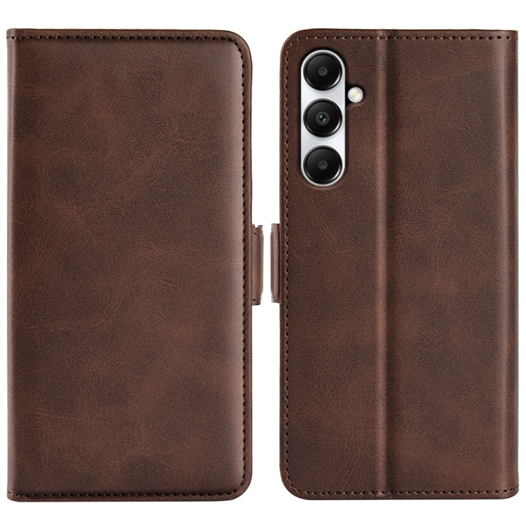 Custodia per telefono in pelle con chiusura orizzontale con fibbia magnetica su entrambi i lati, For Samsung Galaxy A15, For Samsung Galaxy A05, For Samsung Galaxy A05s, For Samsung Galaxy M36 5G / F36 5G