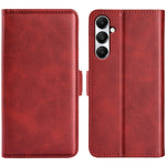 Custodia per telefono in pelle con chiusura orizzontale con fibbia magnetica su entrambi i lati, For Samsung Galaxy A15, For Samsung Galaxy A05, For Samsung Galaxy A05s, For Samsung Galaxy M36 5G / F36 5G