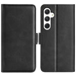 Custodia per telefono in pelle con chiusura orizzontale con fibbia magnetica su entrambi i lati, For Samsung Galaxy A35, For Samsung Galaxy S24 Ultra 5G, For Samsung Galaxy S24+ 5G, For Samsung Galaxy S24 5G