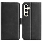 Custodia per telefono in pelle con chiusura orizzontale con fibbia magnetica su entrambi i lati, For Samsung Galaxy A35, For Samsung Galaxy S24 Ultra 5G, For Samsung Galaxy S24+ 5G, For Samsung Galaxy S24 5G