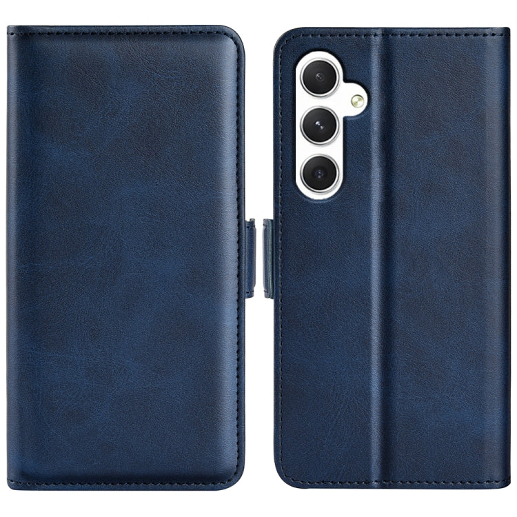 Custodia per telefono in pelle con chiusura orizzontale con fibbia magnetica su entrambi i lati, For Samsung Galaxy A35, For Samsung Galaxy S24 Ultra 5G, For Samsung Galaxy S24+ 5G, For Samsung Galaxy S24 5G