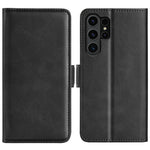 Custodia per telefono in pelle con chiusura orizzontale con fibbia magnetica su entrambi i lati, For Samsung Galaxy A35, For Samsung Galaxy S24 Ultra 5G, For Samsung Galaxy S24+ 5G, For Samsung Galaxy S24 5G
