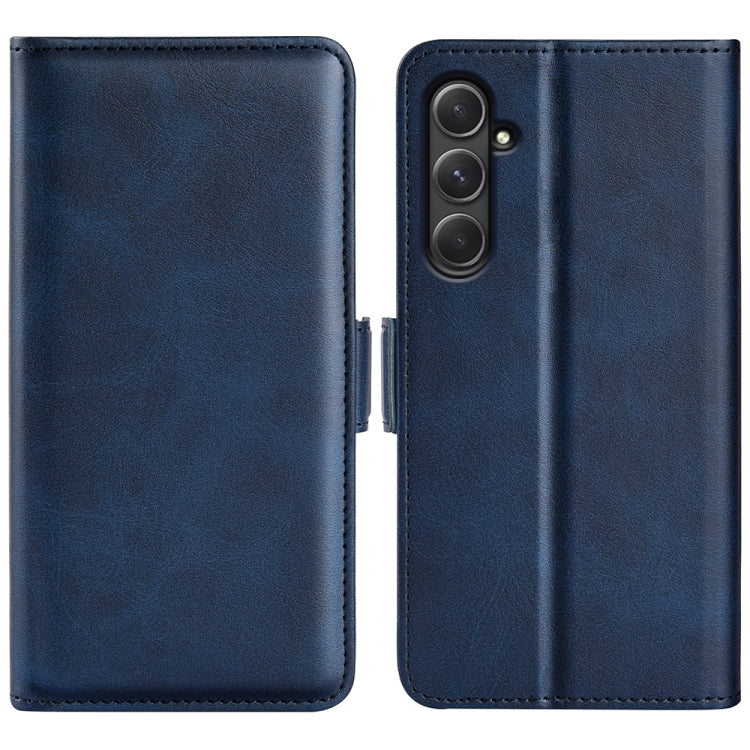 Custodia per telefono in pelle con chiusura orizzontale con fibbia magnetica su entrambi i lati, For Samsung Galaxy Xcover 7 Pro, For Samsung Galaxy M55 5G, For Samsung Galaxy M15 5G, For Samsung Galaxy A55