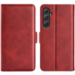 Custodia per telefono in pelle con chiusura orizzontale con fibbia magnetica su entrambi i lati, For Samsung Galaxy Xcover 7 Pro, For Samsung Galaxy M55 5G, For Samsung Galaxy M15 5G, For Samsung Galaxy A55
