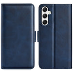 Custodia per telefono in pelle con chiusura orizzontale con fibbia magnetica su entrambi i lati, For Samsung Galaxy A35, For Samsung Galaxy S24 Ultra 5G, For Samsung Galaxy S24+ 5G, For Samsung Galaxy S24 5G