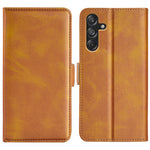 Custodia per telefono in pelle con chiusura orizzontale con fibbia magnetica su entrambi i lati, For Samsung Galaxy Xcover 7 Pro, For Samsung Galaxy M55 5G, For Samsung Galaxy M15 5G, For Samsung Galaxy A55