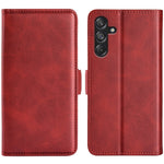 Custodia per telefono in pelle con chiusura orizzontale con fibbia magnetica su entrambi i lati, For Samsung Galaxy Xcover 7 Pro, For Samsung Galaxy M55 5G, For Samsung Galaxy M15 5G, For Samsung Galaxy A55