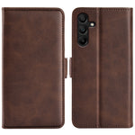 Custodia per telefono in pelle con chiusura orizzontale con fibbia magnetica su entrambi i lati, For Samsung Galaxy Xcover 7 Pro, For Samsung Galaxy M55 5G, For Samsung Galaxy M15 5G, For Samsung Galaxy A55
