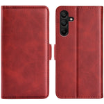 Custodia per telefono in pelle con chiusura orizzontale con fibbia magnetica su entrambi i lati, For Samsung Galaxy Xcover 7 Pro, For Samsung Galaxy M55 5G, For Samsung Galaxy M15 5G, For Samsung Galaxy A55