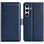 Custodia per telefono in pelle con chiusura orizzontale con fibbia magnetica su entrambi i lati, For Samsung Galaxy S25+ 5G, For Samsung Galaxy S25 Ultra 5G, For Samsung Galaxy A16, For Samsung Galaxy S24 FE 5G