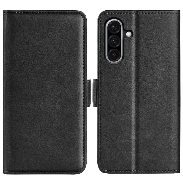 Custodia per telefono in pelle con chiusura orizzontale con fibbia magnetica su entrambi i lati, For Samsung Galaxy A06 5G, For Samsung Galaxy A26, For Samsung Galaxy A36, For Samsung Galaxy S25 5G