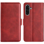 Custodia per telefono in pelle con chiusura orizzontale con fibbia magnetica su entrambi i lati, For Samsung Galaxy A06 5G, For Samsung Galaxy A26, For Samsung Galaxy A36, For Samsung Galaxy S25 5G