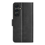 Custodia per telefono in pelle con chiusura orizzontale con fibbia magnetica su entrambi i lati, For Samsung Galaxy S25+ 5G, For Samsung Galaxy S25 Ultra 5G, For Samsung Galaxy A16, For Samsung Galaxy S24 FE 5G