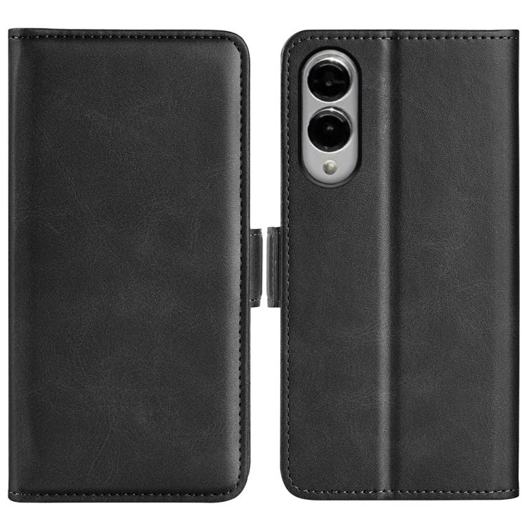 Custodia per telefono in pelle con chiusura orizzontale con fibbia magnetica su entrambi i lati, For Samsung Galaxy S25 FE 5G, For Samsung Galaxy A07 4G, For Samsung Galaxy A17 5G, For Samsung Galaxy S25 Edge 5G