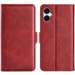 Custodia per telefono in pelle con chiusura orizzontale con fibbia magnetica su entrambi i lati, For Samsung Galaxy A06 5G, For Samsung Galaxy A26, For Samsung Galaxy A36, For Samsung Galaxy S25 5G