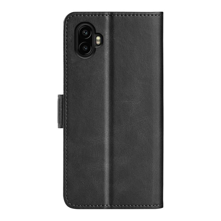 Custodia per telefono in pelle con chiusura orizzontale con fibbia magnetica su entrambi i lati, For Samsung Galaxy Xcover 7 Pro, For Samsung Galaxy M55 5G, For Samsung Galaxy M15 5G, For Samsung Galaxy A55