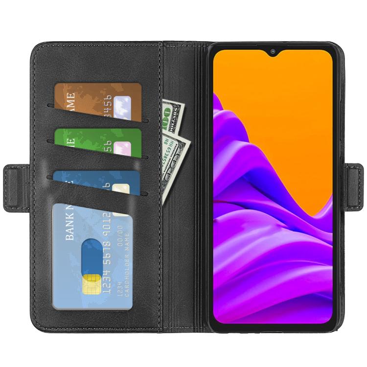 Custodia per telefono in pelle con chiusura orizzontale con fibbia magnetica su entrambi i lati, For Samsung Galaxy Xcover 7 Pro, For Samsung Galaxy M55 5G, For Samsung Galaxy M15 5G, For Samsung Galaxy A55