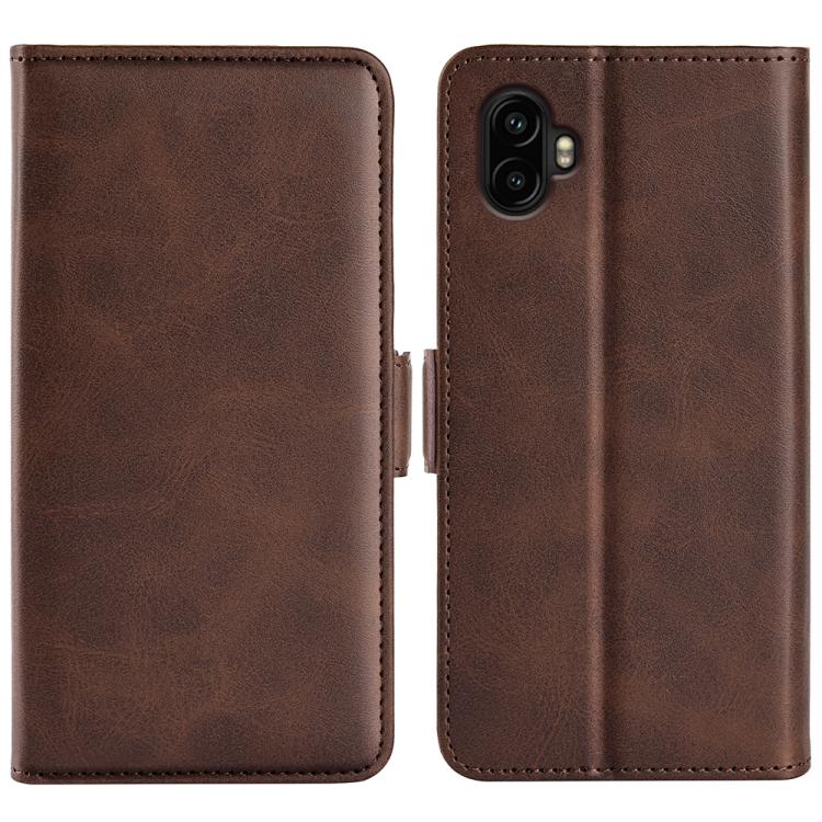 Custodia per telefono in pelle con chiusura orizzontale con fibbia magnetica su entrambi i lati, For Samsung Galaxy Xcover 7 Pro, For Samsung Galaxy M55 5G, For Samsung Galaxy M15 5G, For Samsung Galaxy A55