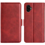 Custodia per telefono in pelle con chiusura orizzontale con fibbia magnetica su entrambi i lati, For Samsung Galaxy Xcover 7 Pro, For Samsung Galaxy M55 5G, For Samsung Galaxy M15 5G, For Samsung Galaxy A55