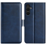 Custodia per telefono in pelle con chiusura orizzontale con fibbia magnetica su entrambi i lati, For Samsung Galaxy M16 / F16
