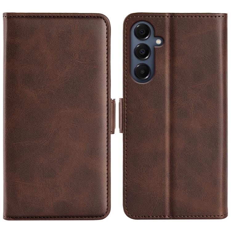 Custodia per telefono in pelle con chiusura orizzontale con fibbia magnetica su entrambi i lati, For Samsung Galaxy S25 FE 5G, For Samsung Galaxy A07 4G, For Samsung Galaxy A17 5G, For Samsung Galaxy S25 Edge 5G