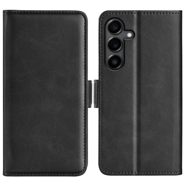 Custodia per telefono in pelle con chiusura orizzontale con fibbia magnetica su entrambi i lati, For Samsung Galaxy S25 FE 5G, For Samsung Galaxy A07 4G, For Samsung Galaxy A17 5G, For Samsung Galaxy S25 Edge 5G