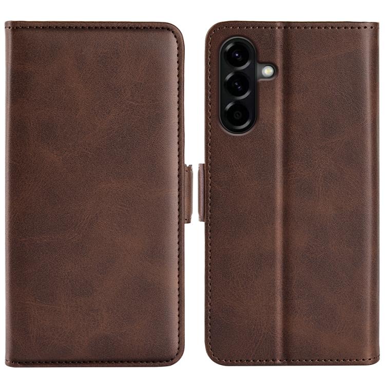 Custodia per telefono in pelle con chiusura orizzontale con fibbia magnetica su entrambi i lati, For Galaxy S26 5G, For Samsung Galaxy A57 5G, For Samsung Galaxy A37 5G, For Samsung Galaxy A27 5G