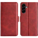 Custodia per telefono in pelle con chiusura orizzontale con fibbia magnetica su entrambi i lati, For Galaxy S26 5G, For Samsung Galaxy A57 5G, For Samsung Galaxy A37 5G, For Samsung Galaxy A27 5G