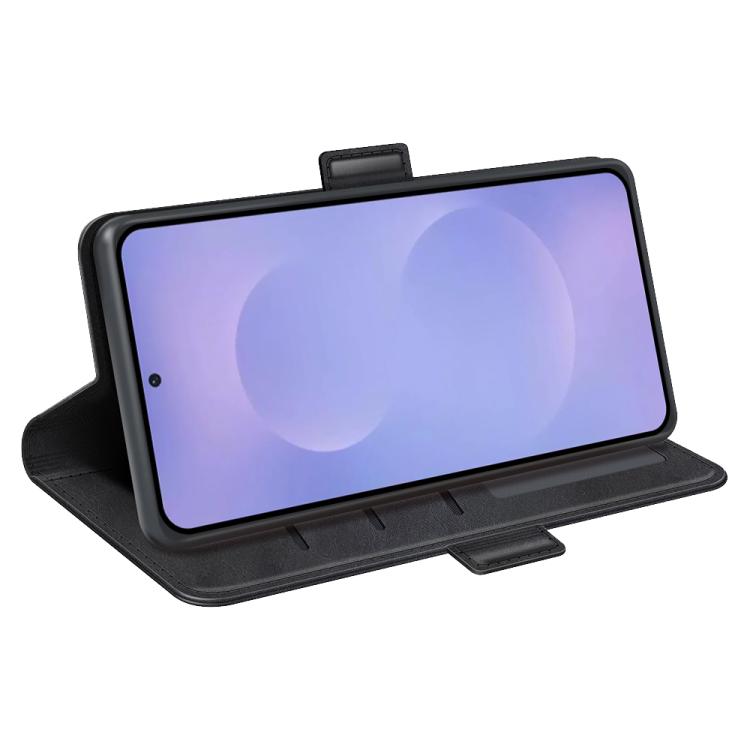Custodia per telefono in pelle con chiusura orizzontale con fibbia magnetica su entrambi i lati, For Galaxy S26 5G, For Samsung Galaxy A57 5G, For Samsung Galaxy A37 5G, For Samsung Galaxy A27 5G
